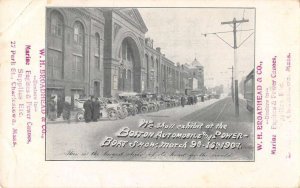 Boston Massachusetts Automobile and Power Boat Show Vintage Postcard AA28769