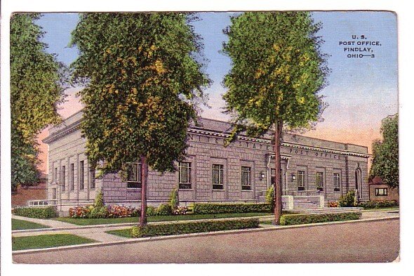 US Post Office, Findlay, Ohio,
