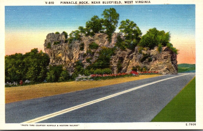 West Virginia Pinnacle Rock Near Bluefield