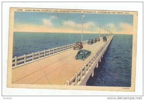 Gandy Bridge, 6 miles long, Tampa, Florida, 30-40s