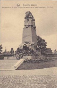 Belgium Brussels Laeken Monument erige au Soldat Inconnu francais tombe sur l...