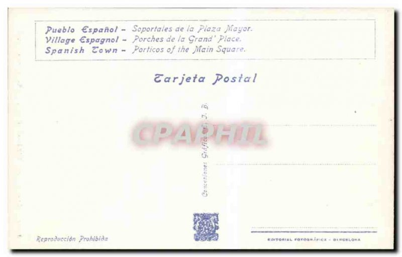 Old Postcard Spain Espana Spain Exposicion Internacional Barcelona 1929