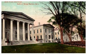 New York Sailors Snug Harbor  Five Front Buildings