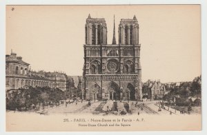 Notre-Dame Church and the Square, Paris, France