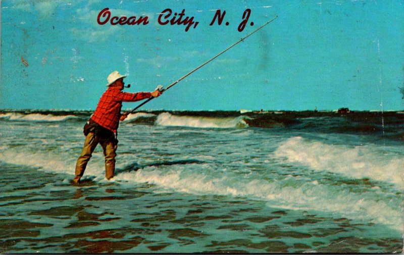 New Jersey Ocean City Surf Fishing 1975