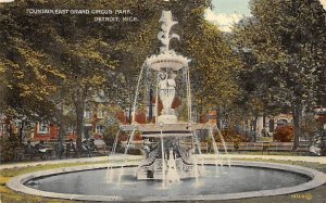 Grand Circus Park The Fountain Detroit MI 