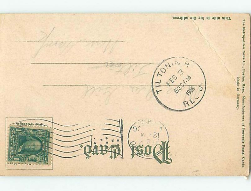 Pre-1907 POSTCARD SCENE Worcester Massachusetts MA hp9379