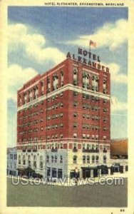 Hotel Alexander in Hagerstown, Maryland