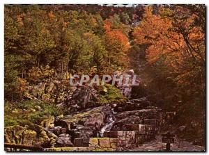 Old Postcard Flume Cascade Crawford Notch