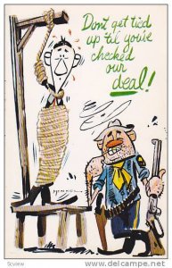 AS: Menkel, Comical, Don't Get Tied Up Til You've Checked Our Deal!, 1940-1...