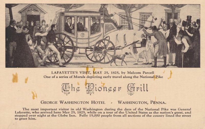 Pioneer Grill at Georte Washington Hotel - Washington PA, Pennsylvania