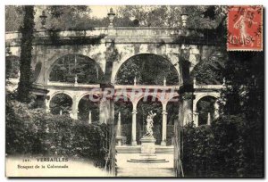 Old Postcard Versailles Colonnade Grove