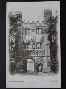 Cambridge: Trinity College Gateway c1905 by Boots Pelham Series