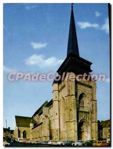 Modern Postcard Neufchatel en Bray Seine March Notre Dame Church