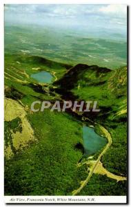 Old Postcard Air View Franconia Notch White Mountains