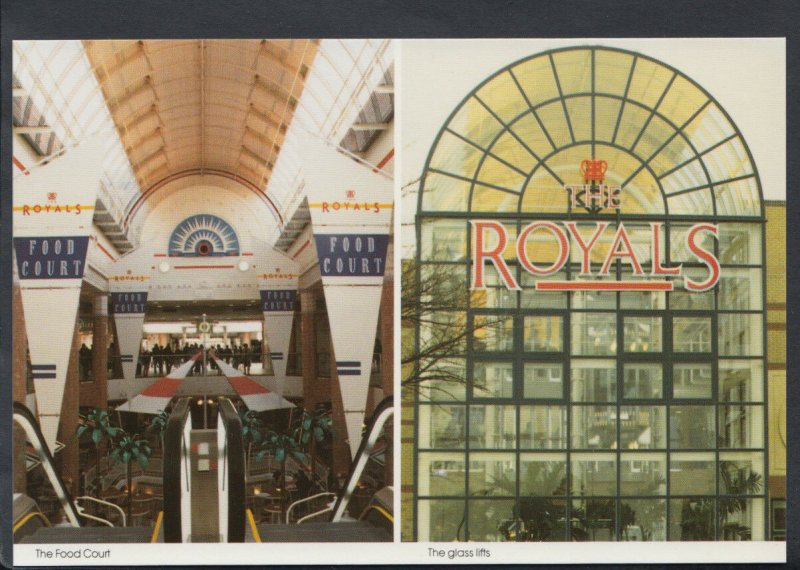 Essex Postcard- Southend - The Royals Centre - The Food Court & Glass Lifts T599