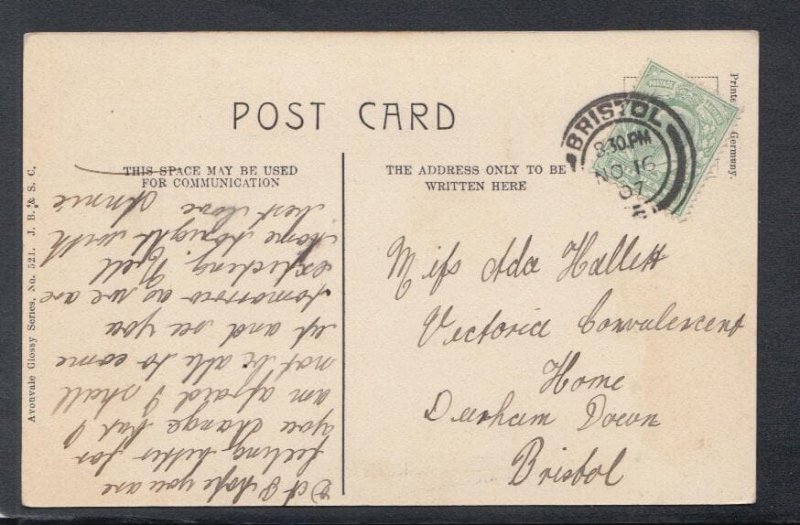 Bristol Postcard - Clifton Promenade  SW2273