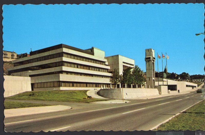 Newfoundland ~ The City Hall ST. JOHN'S - Chrome 1950s-1970s