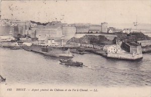 France Brest Aspect general du Chateau et du Fer a Cheval 1910
