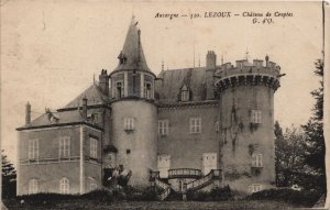 CPA Auvergne-Lezoux-Chateau de Croptes (46615)