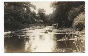 RPPC Postcard Scene East Park Mason City Iowa IA