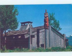 Unused Pre-1980 NATIVE INDIAN CHIEF HOUSE Wrangell Alaska AK G0153