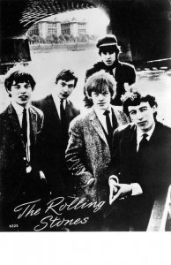 RPPC THE ROLLING STONES Music Rock n' Roll Band c1960s Vintage Photo Postcard