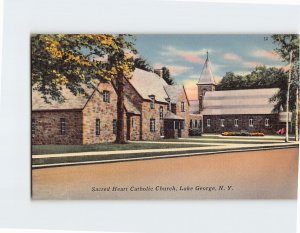 M-117744 Sacred Heart Catholic Church Lake George New York
