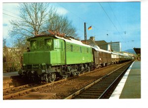 Train,  German Locomotive At Station