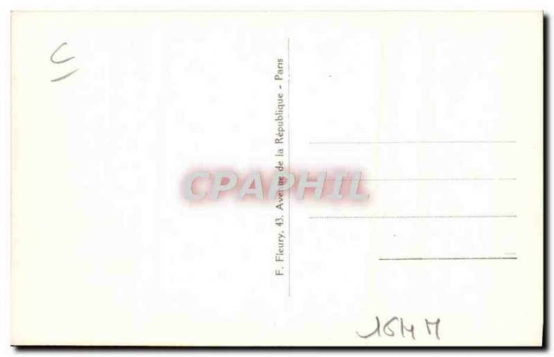 Postcard Old Train Locomotive English The 6100