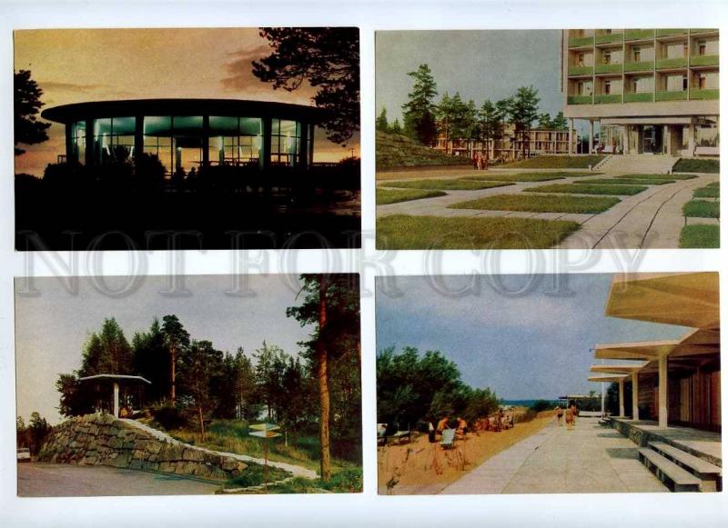 182244 Russia Sestroreck Pension Dunes Set of 12 old postcards