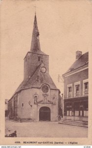 BEAUMONT-sur-SARTHE , France , 1910s-30s ; L'Eglise