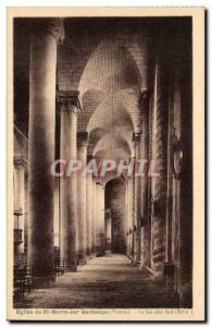 Saint Savin on Gartempe - L & # 39Eglise - Old Postcard
