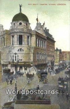 New Giety Theatre, Strand London UK, England, Great Britain Unused 