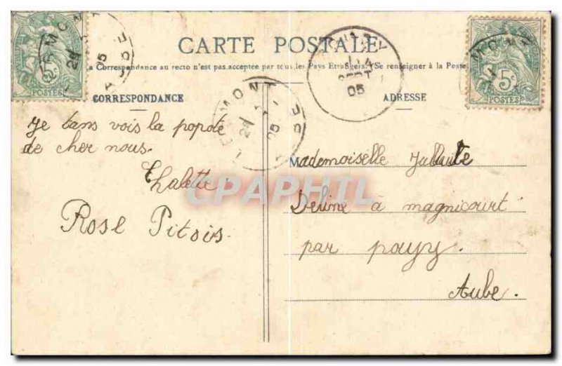 Old Postcard militaria mess maneuvers