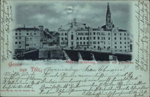 BAD TOLZ GERMANY Gruss aus Tolz STIFT MARIA OPERFUNG Postcard