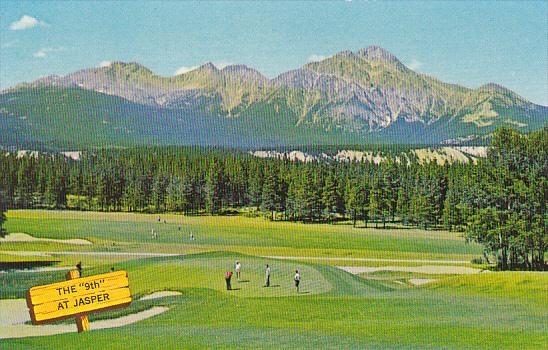 Canada 9th Hole Jasper Park Lodge Golf Course Alberta