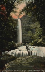 Chattanooga TN-Tennessee, Falling Water Walden's Ridge, Vintage Postcard