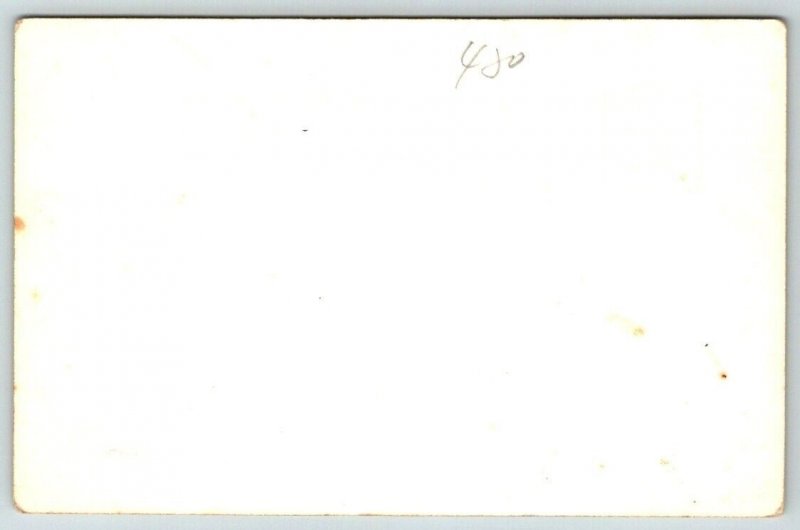 RPPC   US Navy Boot Camp  Chow Line  Real Photo   Postcard  c1941