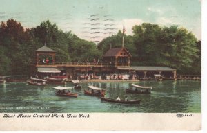 US    PC5077  BOAT HOUSE CENTRAL PARK, NEW YORK