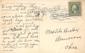 Chicago Illinois 1909 Postcard Cattle Dressing After The Knockout