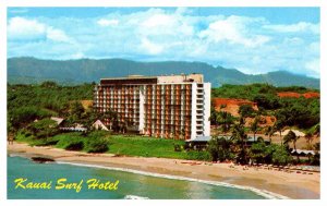 Postcard HOTEL SCENE Island Kauai Hawaii HI AU7497