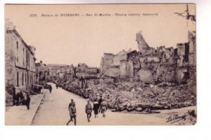 La Ponsee War Ruins, Soldiers, St Martin Soissons France