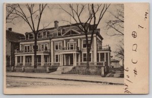 Fall River Mass Quequechan Club 1906 Massachusetts Postcard L29