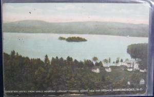 Eagle Bay Hotel From Eagle Mt Looking Towards Neodack 1908