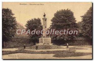 Postcard Old Beaufort Monument Aux Morts