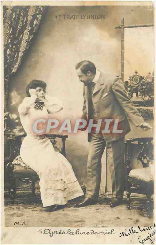 Old Postcard After the Honeymoon