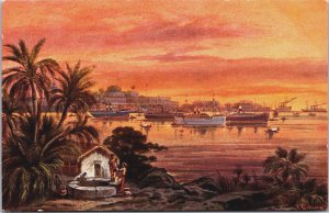 India Colombo Sri Lanka Ceylon Vintage Postcard C212