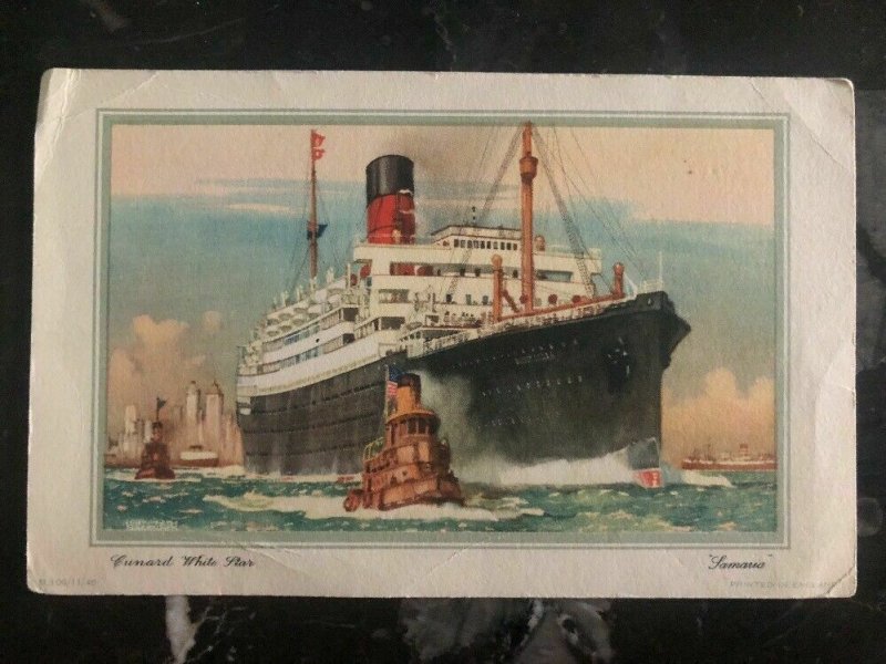 Mint Canada Picture Postcard Boat Cunard White Star LTD