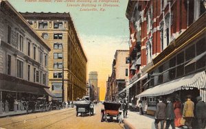 Fourth Avenue, Paul Jones Building in foreground Louisville KY